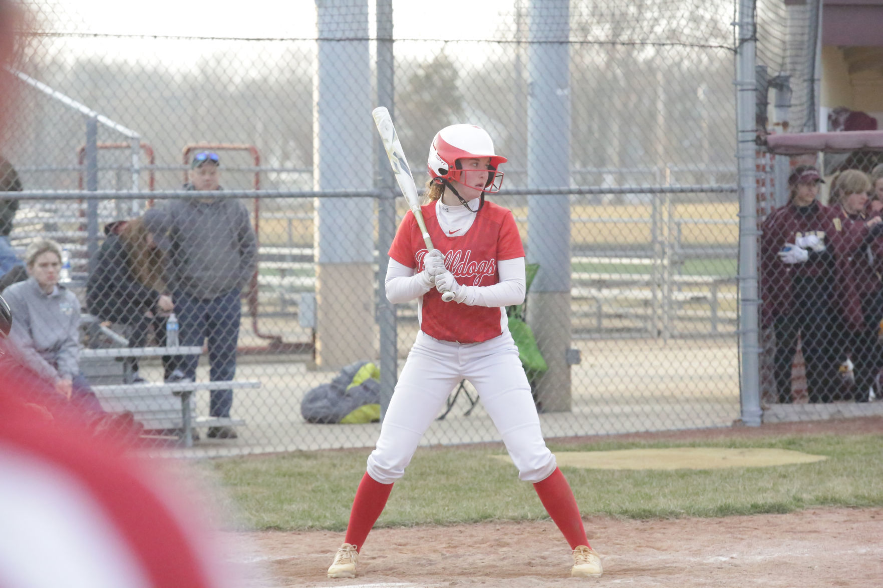 Gallery Bulldogs vs Trojans in softball
